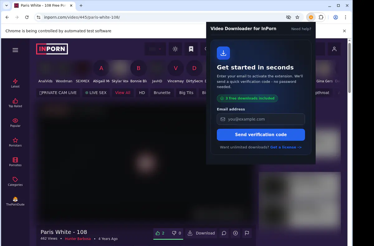 Inporn Video Downloader screenshot 5